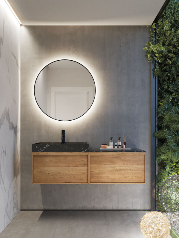 Madera & Mármol, apuesta ganadora en el baño - UNIBAÑO